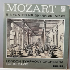 Mozart – Symphony no 29,25 &32 (1976/Philips/RFG) - VINIL/Vinyl/ca Nou