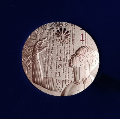 QW19 1 - Medalie - tematica informatica - Huawei - China - 2019 foto