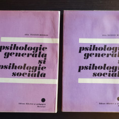Psihologie generală și psihologie socială - Ana Tucicov-Bogdan (2 vol.)