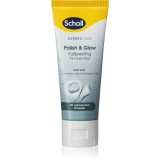 Scholl Foot Cream Polish &amp; Glow peeling exfoliant pentru picioare 75 ml