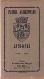Planul municipiului Satu-Mare. Scara 1:13.200