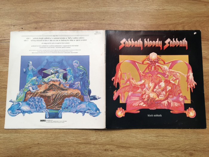 Black Sabbath &ndash; Sabbath Bloody Sabbath (1980,NEMS,Holland) vinil vinyl