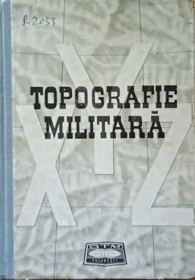 Topografie militara Dragomir Vasile, Anghel Ionita - 1970 foto