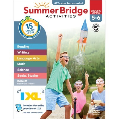 Summer Bridge Activities, Grades 5 - 6 foto