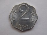 2 PAISE 1974 INDIA