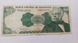 Venezuela -20 bolivari bolivares 1992