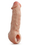 Prelungitor Penis Intrepid+5 cm, Silicon Lichid Dubla Densitate, Natural