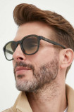 Cumpara ieftin Armani Exchange ochelari de soare barbati, culoarea negru