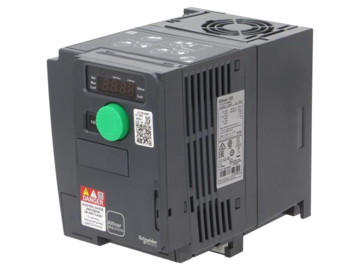 Invertor vectorial 0,37kW 0-10V