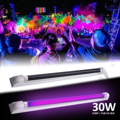 Lampa ultravioleta blacklight T8 30W cu suport