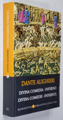 DANTE ALIGHERI - DIVINA COMEDIE - INFERNUL / INFERNO , EDITIE BILINGVA ROMANA - ITALIANA , 2019 foto