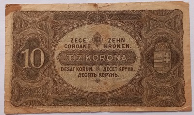 Ungaria , 10 Coroane 1920 foto