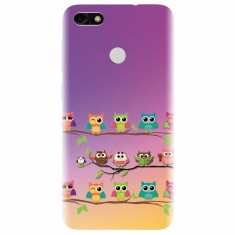 Husa silicon pentru Huawei P9 Lite mini, Owls