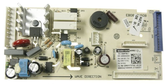 U-1_CONTROL_BOARD_GR 5993173702 BEKO/GRUNDIG/ARCELIK