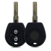 Husa Cheie Auto pentru VW - 2 Butoane, Silicon, Negru, 43655.01, Kwmobile