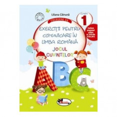 Culegere de exerciții pentru comunicare în limba română Jocul cuvintelor Clasa I - Paperback - Liliana Cătrună - Aramis