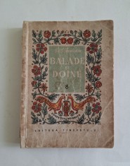 Balade si doine de Gr. G. Tocilescu, 1958