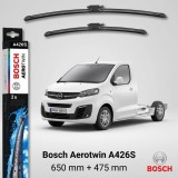 Cumpara ieftin Ștergătoare Opel Vivaro C Platform Cabin K0 din 09.2020 | Bosch Aerotwin A426S 650/475 mm