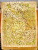 B579- I- Harta veche drumetie Nordost-Eifel Deutches Reich interbelica panza.
