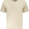 Calvin Klein Jeans Tricou BADGE REGULAR TEE barbati, cu logo brodat, Regular fit, Bej, XL