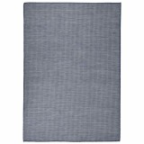 Cumpara ieftin Covor de exterior, albastru, 160x230 cm, tesatura plata
