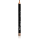 Cumpara ieftin NYX Professional Makeup Slim Lip Pencil creion de buze cu trasare precisă culoare 02 Brown 1 g