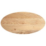 Cumpara ieftin Blat de masa 120x60x2 cm lemn masiv de stejar oval