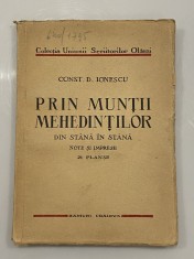 Const. D. Ionescu - Prin muntii Mehedintilor din stana in stana - Valea Cernei foto