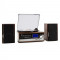 Auna Deerwood, sistem stereo, gramofon, codeaza USB MP3, CD, casete, FM, AUX