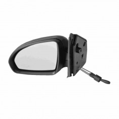 Oglinda exterioara Smart Fortwo (451) Coupe/Cabrio 01.2007-12.2014 Partea Stanga Convex , carcasa neagra, cu cablu de reglare Kft Auto