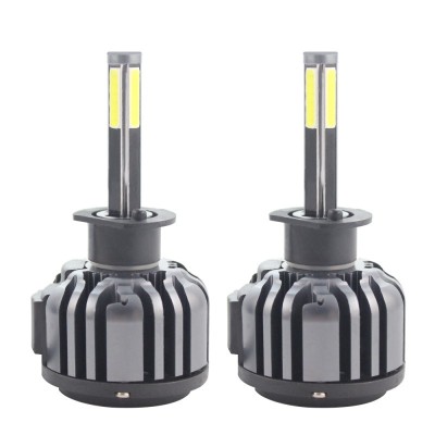 Set 2 LED-uri Auto Techstar&amp;reg; F6, H1, 45w, 5000 Lumeni, 6500K, AUTO, 12-24 Volti, COB, Canbus foto