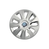 Cumpara ieftin Set 4 capace roti Cu Inel Cromat Stratos R16 pentru gama auto Volkswagen, Autohelix MSA