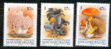 UNGARIA 1993, Ciuperci, serie neuzată, MNH