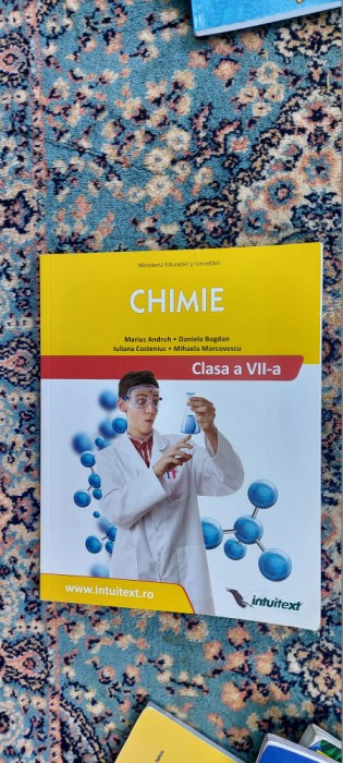CHIMIE CLASA A VII A - ANDRUH BOGDAN COSTENIUC MORCOVESCU ,STARE FOARTE BUNA