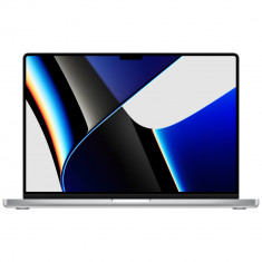 Laptop Apple MacBook Pro 16" Retina, Apple M1 Pro, 16GB, SSD 512GB, Apple M1 GPU 16 Core, macOS, INT KB, Silver