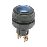 Indicator luminos albastru 12V/10A&ndash;24V/5A cu 2 pini universal