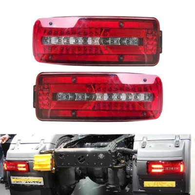 2 x LED Lampa Lumini Spate pentru Camion pentru MAN TGX TGA TGL TGM TGR 24v foto
