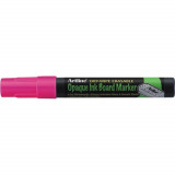 Marker Cu Cerneala Opaca, Artline, Pentru Table De Scris, Varf 2.0mm - Roz Fluorescent