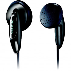 Casti Audio In Ear, Mufa Jack 3,5 mm, Negru foto