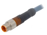 Cablu de Conectare M8 3 Pini 10m Mufă Tată
