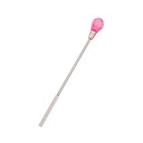 Cumpara ieftin Instrument pentru cuticule cu cristal roz, INGINAILS