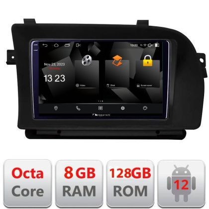 Navigatie S Klass w221 Android Octa Core Qualcomm 2K Qled 8+128 DTS DSP 360 4G Optical CarStore Technology