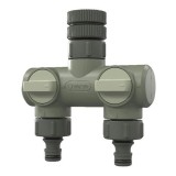 Cumpara ieftin Conector furtun, 2 iesiri &bull; Verve