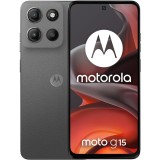 Telefon mobil Motorola g15, Dual SIM, 512GB, 8GB RAM, Gravity Grey