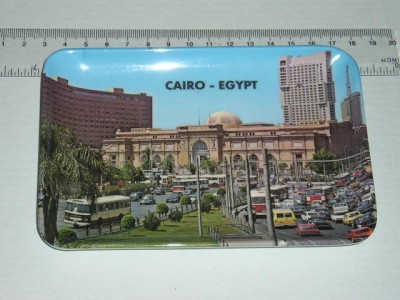 M3C21 - OBIECT AMINTIRE - EGIPT - MINI PLATOU - SIMBOL CAIRO foto