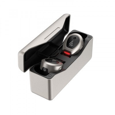 CASTI Edifier, wireless, intraauriculare - butoni, pt smartphone, microfon pe casca, conectare prin Bluetooth 5.0, gri, &amp;quot;TWSNB-MG&amp;quot;, (timbru verde 0.18 foto