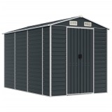Cumpara ieftin Sopron de gradina, antracit, 191x300x198 cm, otel galvanizat