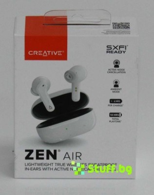Creative ZEN AIR &amp;icirc;n timp ce căștile sunt cu adevărat fără fir, Bluetooth 5.0 foto