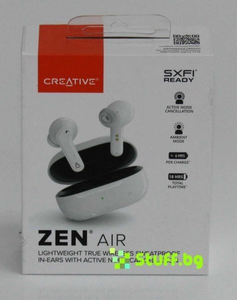 Creative ZEN AIR &icirc;n timp ce căștile sunt cu adevărat fără fir, Bluetooth 5.0