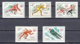 A12 S8 3 - Timbre foarte vechi - URSS - Jocurile Olimpice de iarna de la Innsbruk - 1976